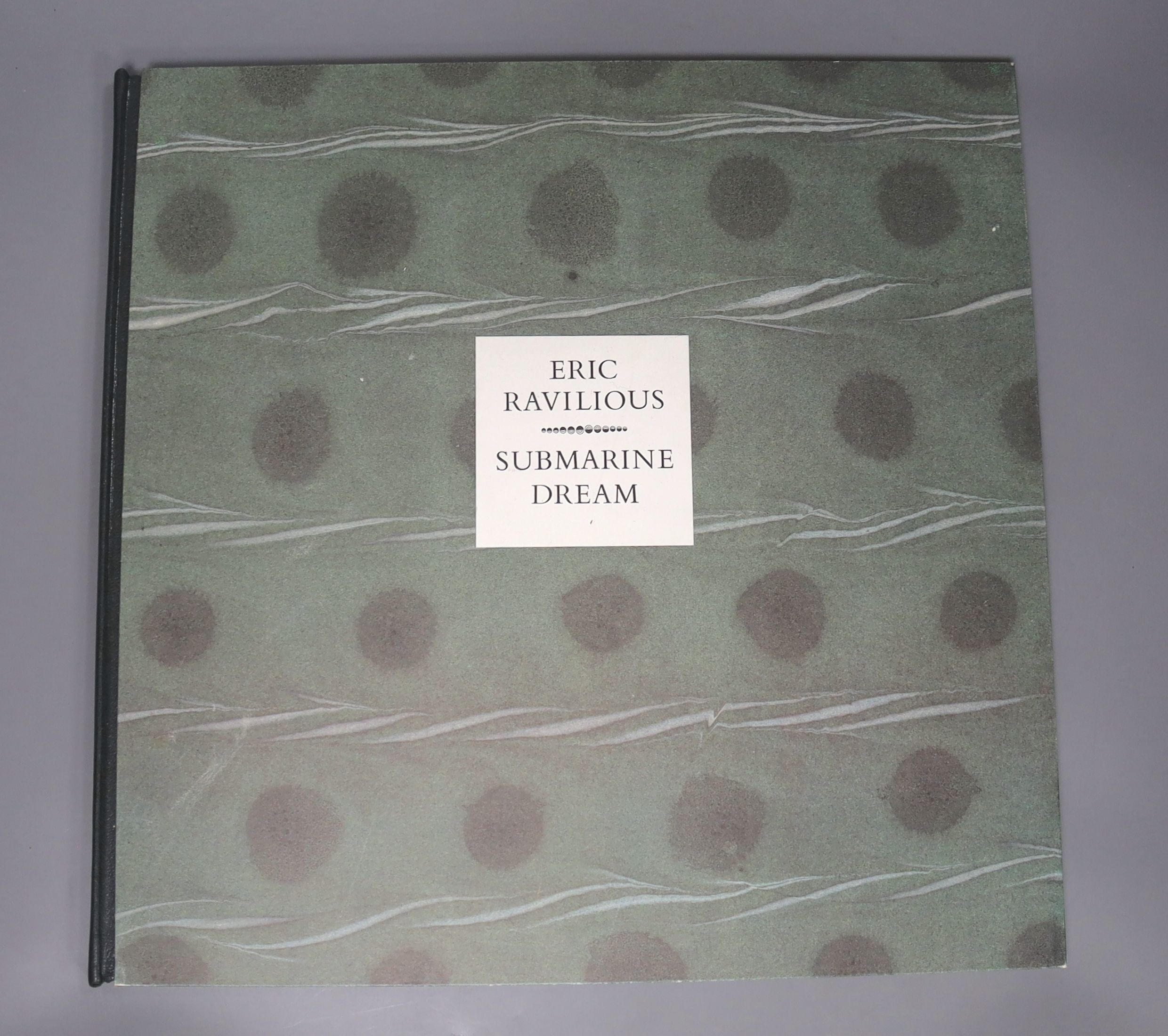 Ravilious, Eric – Submarine Dream: lithographs and letters, edited by Brian Webb with an introduction by Peyton Skipwith, limited edition (300 numbered and signed copies)